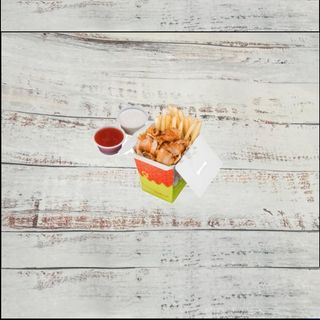 Chicken Doner Box Menu