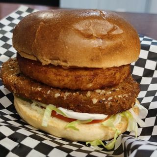 Vegeta burguer (vegetariana)