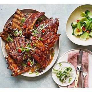 Jack Daniels Glazed Spareribs