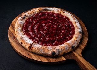 Focaccia cu dulceață