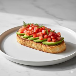 Bruschetta De Salmón