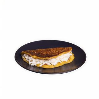 Cachapa de pollo mechado (1 ud.)