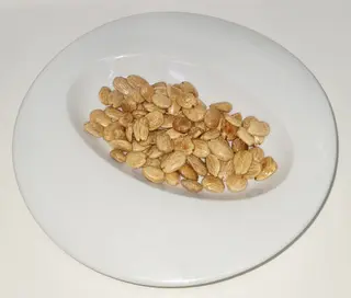 Almendras fritas