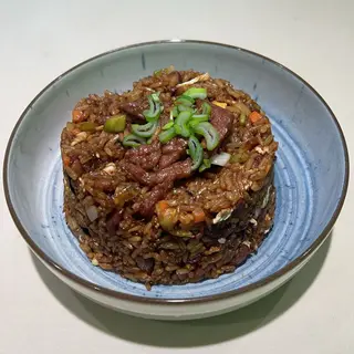 Arroz frito con Ternera.