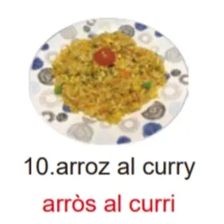 10. Arroz Al Curry