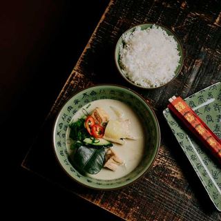 Caril Verde da Malásia de Tofu