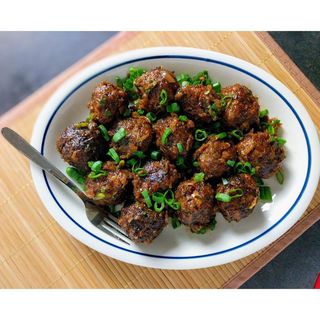 Vegetable Manchurian Or Garlic Balls