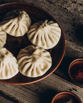 Хінкалі сирні з часником 4 шт