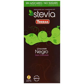 Chocolate Negro 60% Con Stevia Torras 100Gr