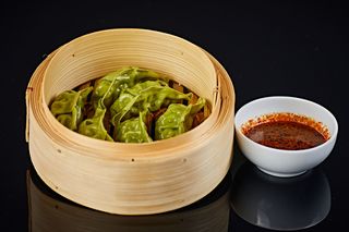 Pierożki Gyoza z krewetkami 6szt.