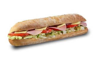Bocadillo Vegetal De York Y Queso Grande