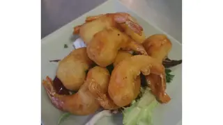 86. Gamberi fritti