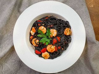Black pasta