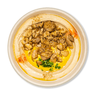 Хумус купа с Шаварма 