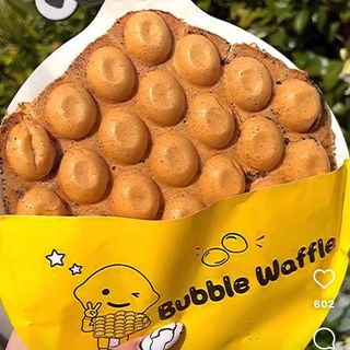 Crema Kinder - bubble waffle