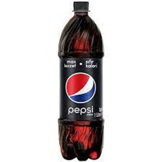 Pepsi Zero Refresco de Cola sin Azúcar Botella 1 Litro