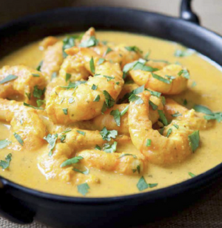 Prawn korma