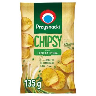 Przysnacki Chipsy o smaku cebulka dymka 135 g