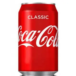 Lata Coca-Cola.