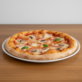Pizza Prosciutto e funghi