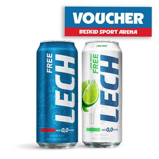 2 x Lech Free  + Voucher Beskid Sport Arena