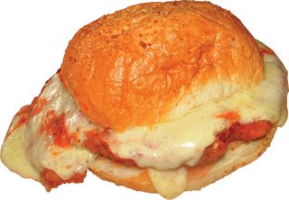 Pui parmegiano sandwich 