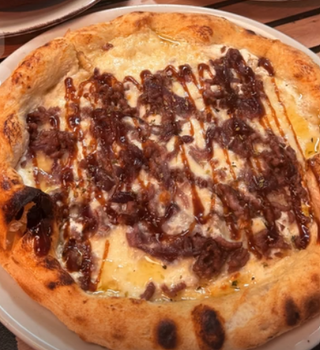 Pizza polpetta (33 cm.)