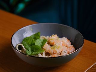 ПАСТА З КРЕВЕТКАМИ У ВЕРШКОВОМУ СОУСІ (290g)