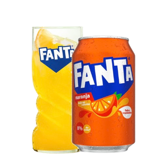 Fanta Naranja lata 330ml.