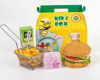 Детский бокс с бургером