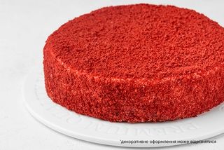 Торт Полуничний оксамит цілий
