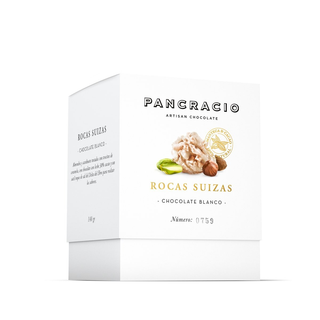 Rocas de Chocolate Blanco Pancracio