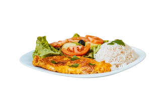 Omelete de Camarão