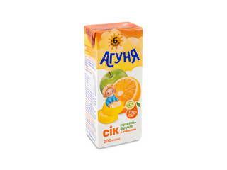 Сік Мультифрукт Агуня 0.2л (200ml)