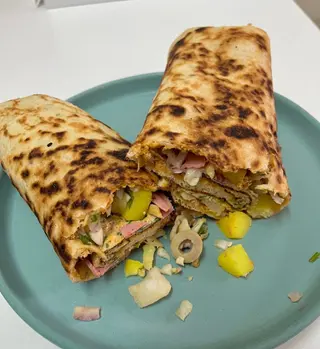 Mlewi Omelette Salami
