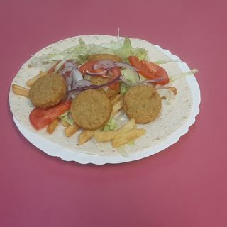 Piadina falafel