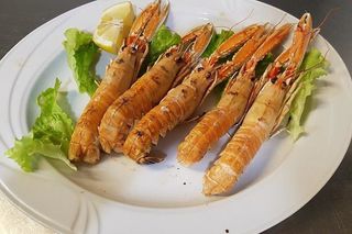 Scampi alla griglia