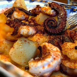 Pulpo a la Brasa