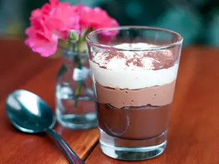 Mousse de Chocolate/Sobremesa do dia