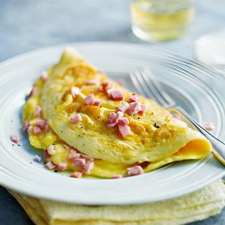 Omelette Jambon Fromage