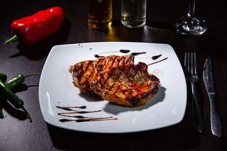 Cotlet de porc la grătar