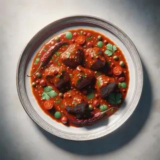 Lamb vindaloo