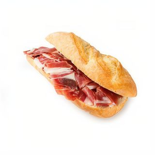 4. Bocadillo Frío  De Jamón Serrano