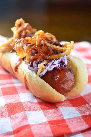 Maxi hot-dog americano