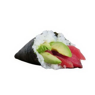 Temaki de atún y aguacate