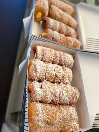 Maccalè Grande farcito con Crema Pasticcera