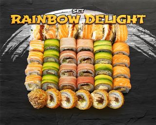 Set Rainbow Delight -38 szt.