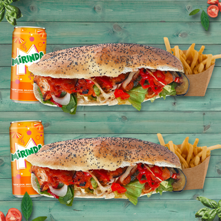 2X Grillos Tavuk + 2X Frites+ 2X boissons