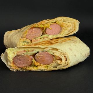 Хот-дог в лаваші з молочними сосисками (335г)