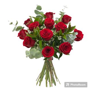 Ramo de 12 Rosas Rojas